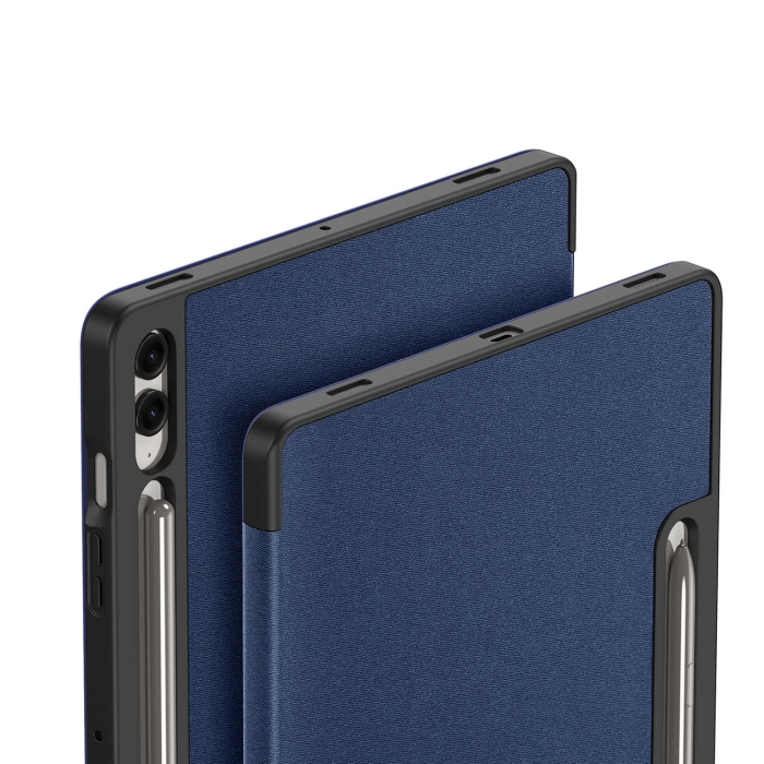 Etui Dux Ducis Domo na Samsung Galaxy Tab S10 Plus/S9 Plus/S9 FE Plus - niebieskie