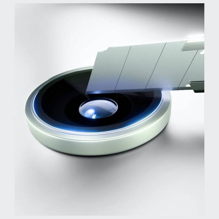 Ochrona na obiektyw aparatu 3MK iPhone 17 Pro /17 Pro Max HARDY Lens Protection Czarny