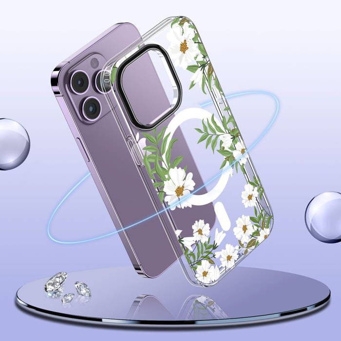 Etui Tech-protect Magmood Magsafe iPhone 11 Pro Spring Floral Case
