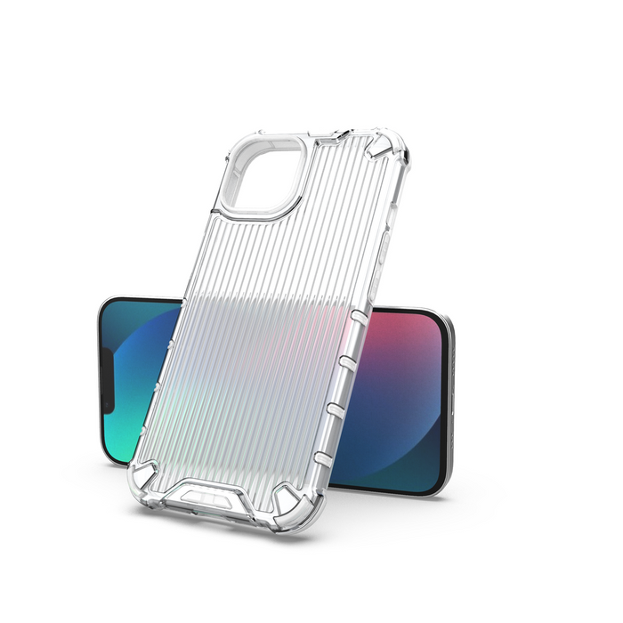 Etui Ombre Protect Case Etui Do iPhone 14 Plus Pancerny Pokrowiec Różowo-niebieskie Case