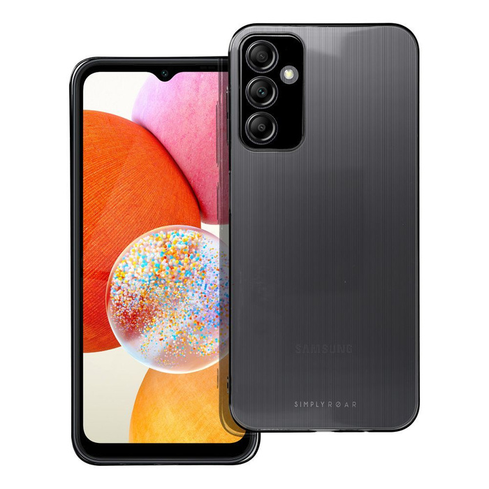 Futerał Roar Pure Simple Fit Case - do Samsung Galaxy A14 Czarny