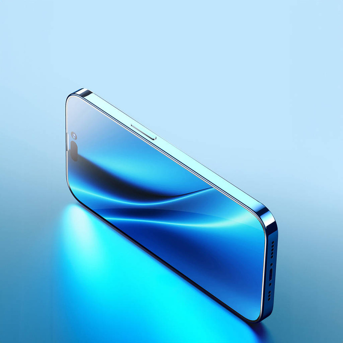 Baseus szkło hartowane do iPhone 14 Pro na cały ekran z osłoną na głośnik 0.4mm + zestaw montażowy