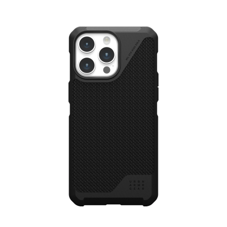 Etui UAG Metropolis LT Magsafe - obudowa ochronna do iPhone 15 Pro Max kompatybilna z MagSafe (kevlar black) Case