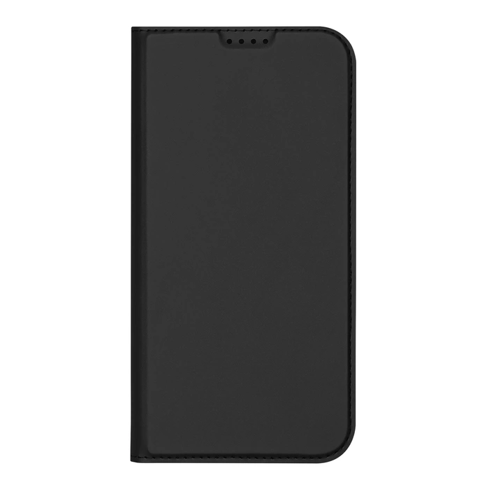 Etui Dux Ducis Skin Pro na iPhone 16 Plus z klapką i miejscem na kartę - czarne