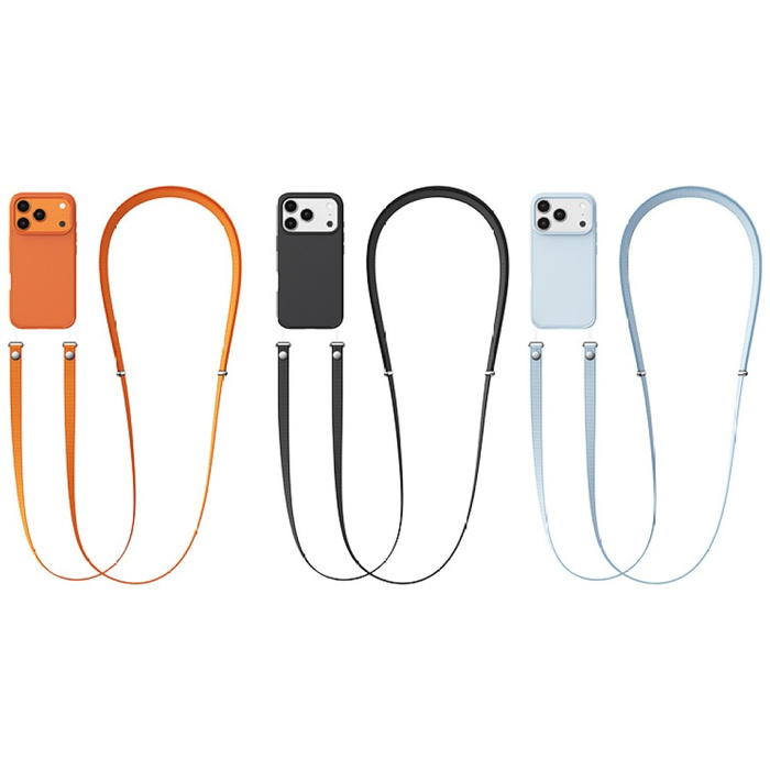 Smycz do telefonu Usams ZB360 1.08-2.08m czarny