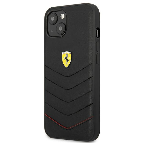 Etui FERRARI Apple iPhone 13 Mini Off Track Quilted Czarny Hardcase
