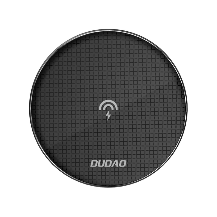 Dudao ultra cienka stylowa bezprzewodowa ładowarka Qi 10 W czarny (A10B black)