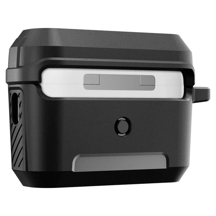 ETUI SPIGEN LOCK FIT AIRPODS PRO 1 / 2 MATTE BLACK