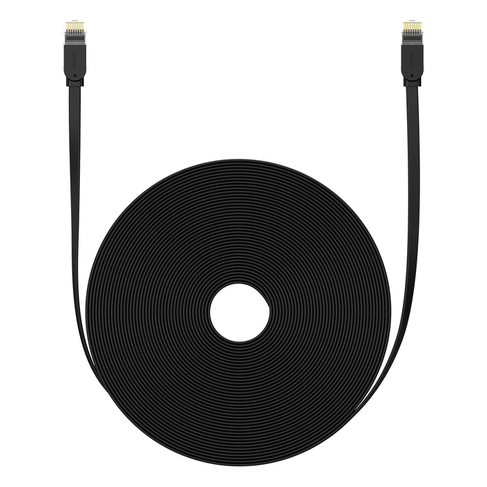 Kabel sieciowy Baseus Ethernet RJ45, Cat.6, 30m (czarny)