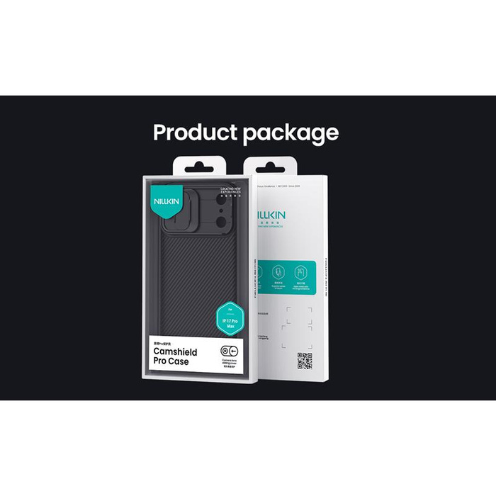 NILLKIN CAMSHIELD PRO IPHONE 17 PRO MAX BLACK / CZARNY