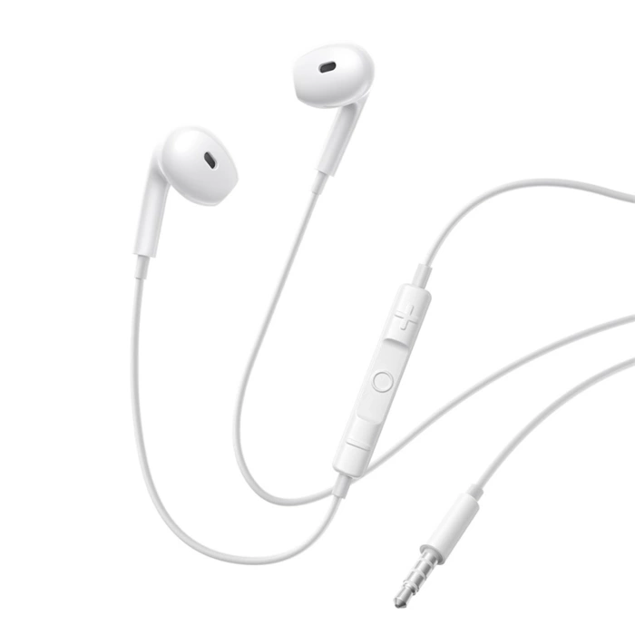 SŁUCHAWKI BASEUS ENCOK HZ19 MINI JACK 3.5MM WHITE