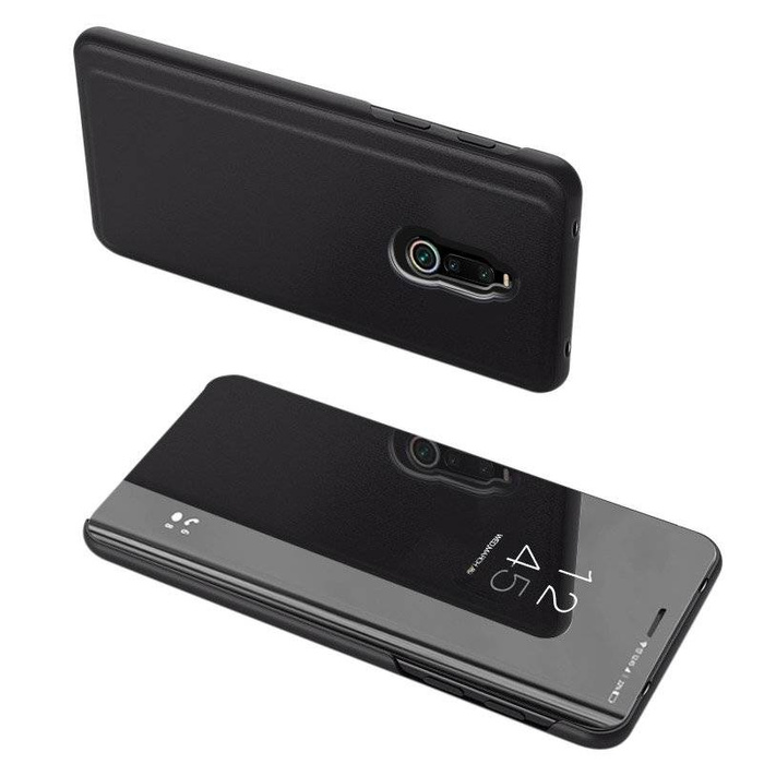 Clear View Case futerał etui z klapką Xiaomi Redmi 8 czarny