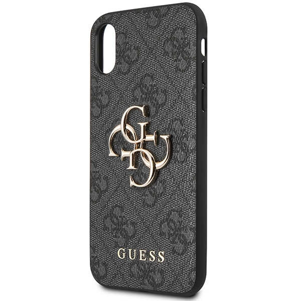 Etui Guess GUHCPX4GMGGR iPhone X/XS szary/grey hardcase 4G Big Metal Logo Case