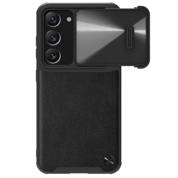 Etui Nillkin CamShield Leather do Samsung Galaxy S23+/S23 Plus (czarne)