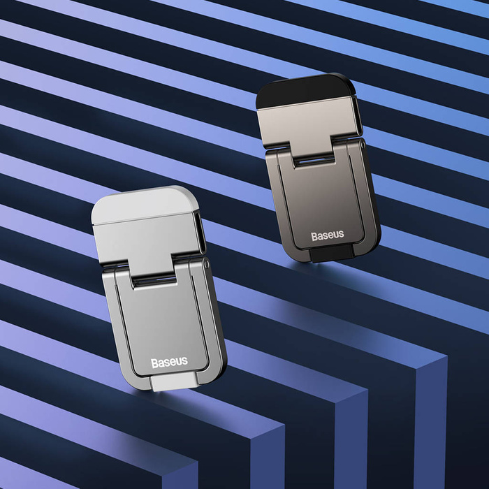 Baseus uniwersalne podstawki nóżki do laptopa (2 szt.) szary (LUZC000013)