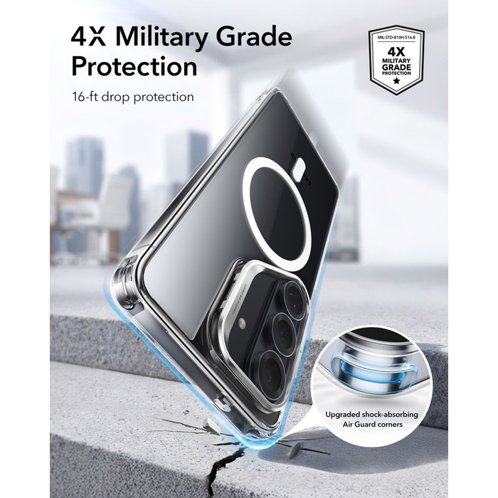 ESR CLASSIC HYBRID KICKSTAND MAGSAFE GALAXY S26+ PLUS CLEAR