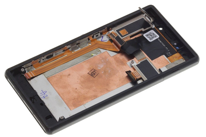 WYŚWIETLACZ SONY Xperia M2 Aqua Z Wadą Czarny LCD Oryginalny Dotyk