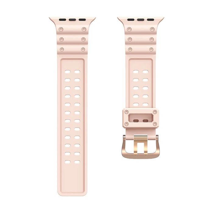 Pasek Strap Triple Protection do Apple Watch 38 / 40 / 41 mm opaska bransoleta - różowy