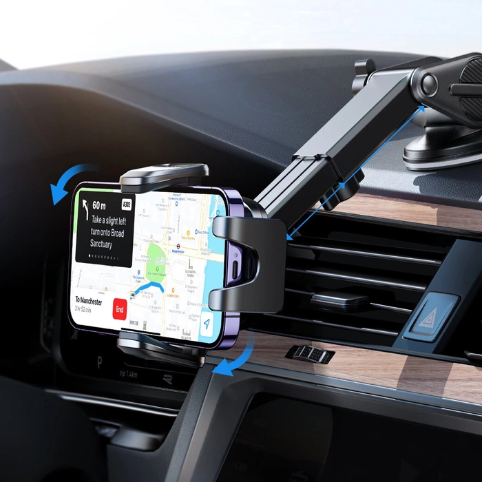 Joyroom uchwyt samochodowy do telefonu na kokpit deskę rozdzielczą czarny (JR-ZS350)