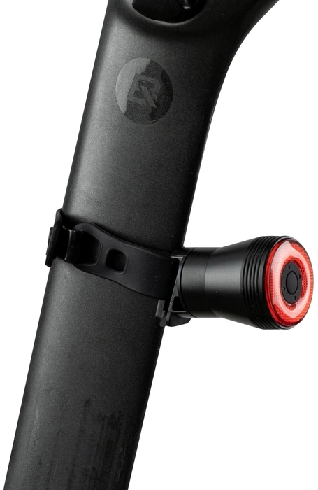 Lampka rowerowa Rockbros Q5 tylna z inteligentnym systemem stop - czarna