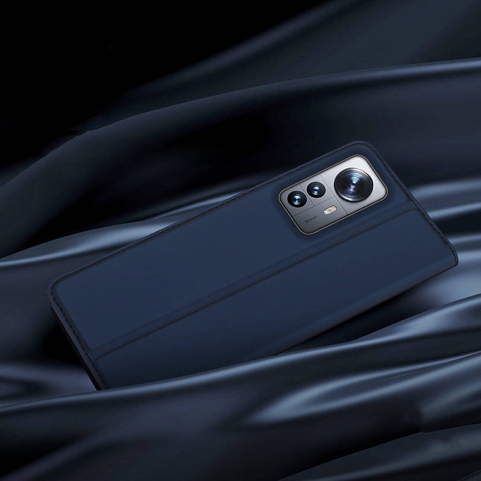 Etui Dux Ducis Skin Pro kabura etui pokrowiec z klapką Xiaomi 12 Pro złoty