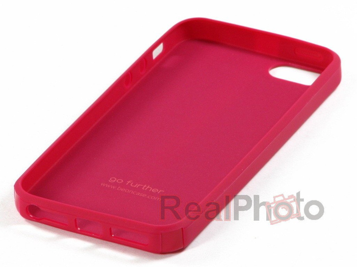 ETUI iPhone 5 5S SE BEON KEY Czerwony Wyprzed