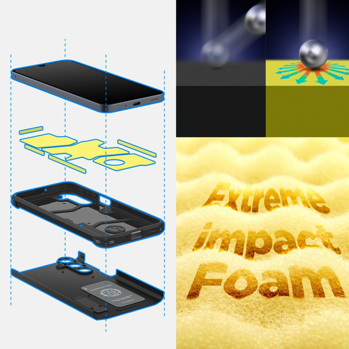 ETUI SPIGEN TOUGH ARMOR GALAXY A16 4G / 5G BLACK