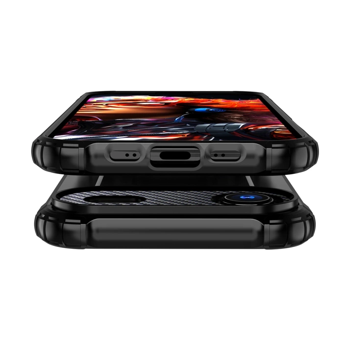 Etui Hybrid Armor iPhone 17 Air Pancerne Czarne