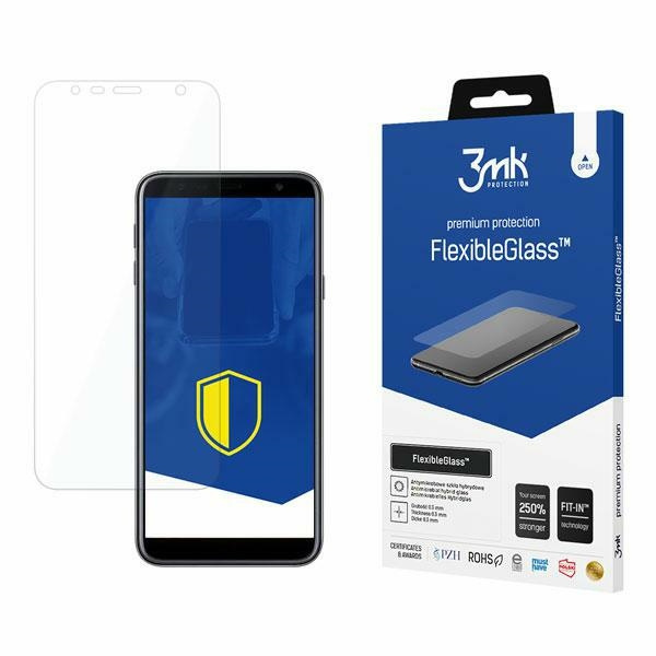 Szkło Hybrydowe 3MK Flexible Glass Galaxy J4+ Plus