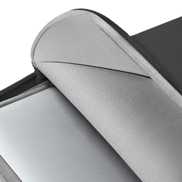 UNIQ neoprene laptop Sleeve 16" Cyprus Water-Resistant Onyx