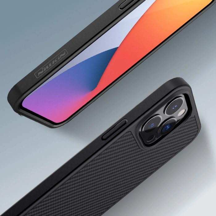 Etui Nillkin etui Synthetic Fiber Carbon iPhone 13 Pro Max czarny