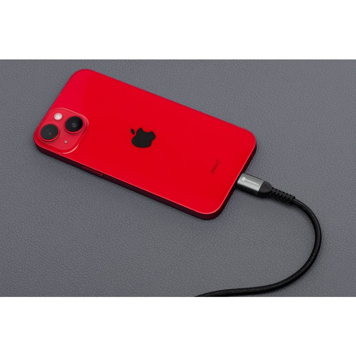 Kabel USB C do Lightning Forcell F-Energy PD 3A 27W Cafule 2 m C259 czarny