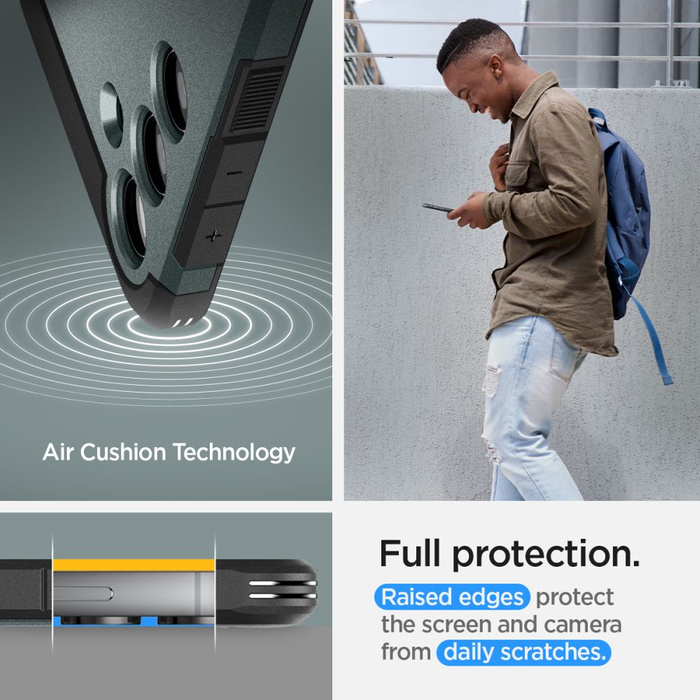 Etui Spigen Tough Armor Samsung Galaxy S24+ Plus Abyss Green Case