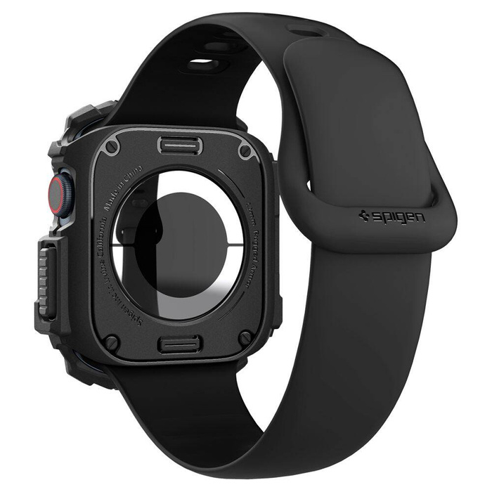 ETUI SPIGEN RUGGED ARMOR APPLE WATCH 10 (42 MM) MATTE BLACK