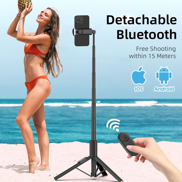 SELFIE STICK STATYW TECH-PROTECT L09S BLUETOOTH CZARNY
