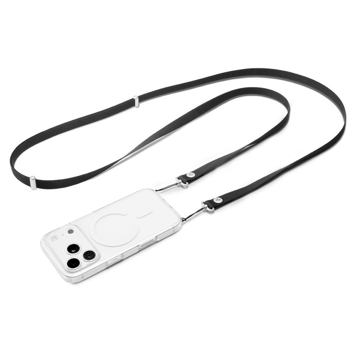 SMYCZ DO TELEFONU SPIGEN DA30L LANYARD STRAP CROSSBODY CZARNY