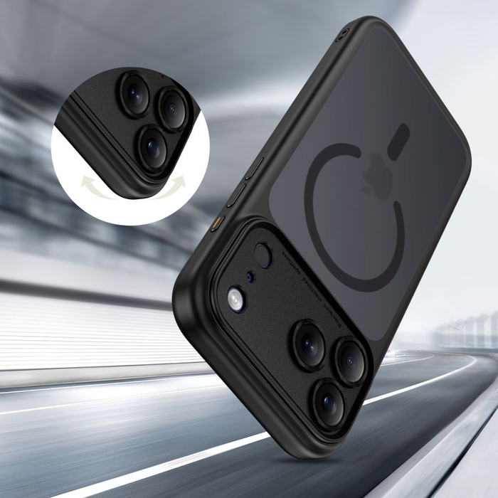 TECH-PROTECT MAGPEAK MAGSAFE CC IPHONE 17 PRO MAX MATTE BLACK