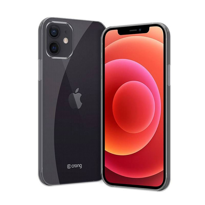 Etui Crong Crystal Slim Cover iPhone 12 iPhone 12 Pro przezroczysty