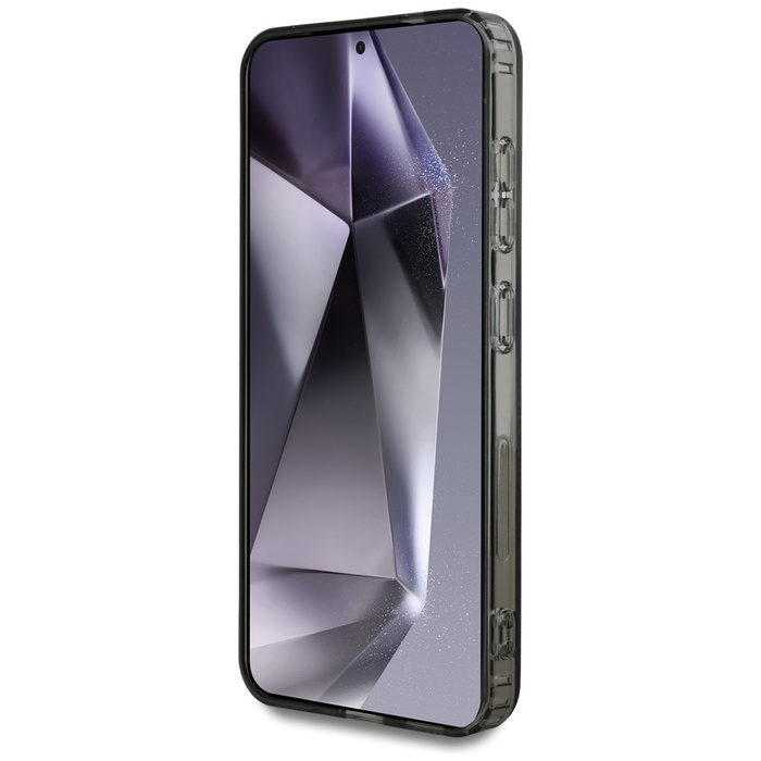 Etui Karl Lagerfeld Button                Karl&Choupette Heads On KL Pattern MagSafe do Samsung Galaxy S25 czarny