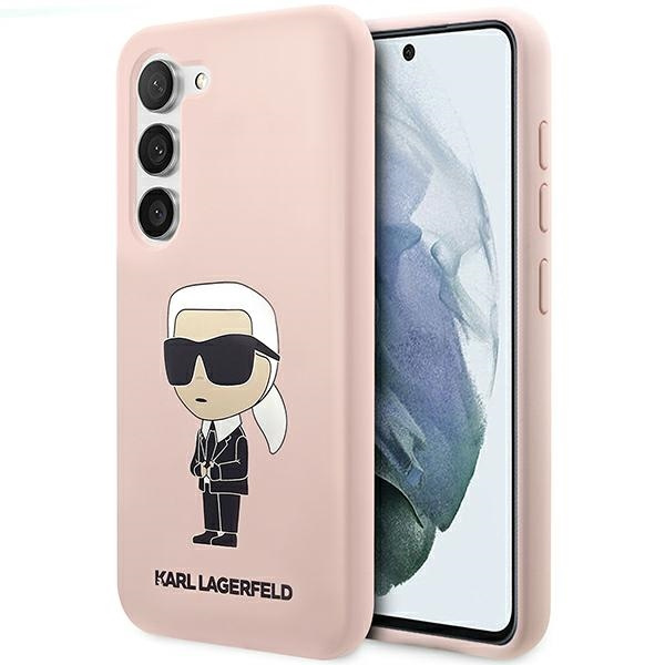 Etui Karl Lagerfeld Silicone Nft Ikonik - Etui Samsung Galaxy S23 (różowy) Case