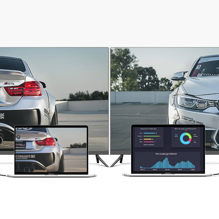 Ugreen kabel kątowy 90° HDMI 4K x 2K 1m czarny (HD103)