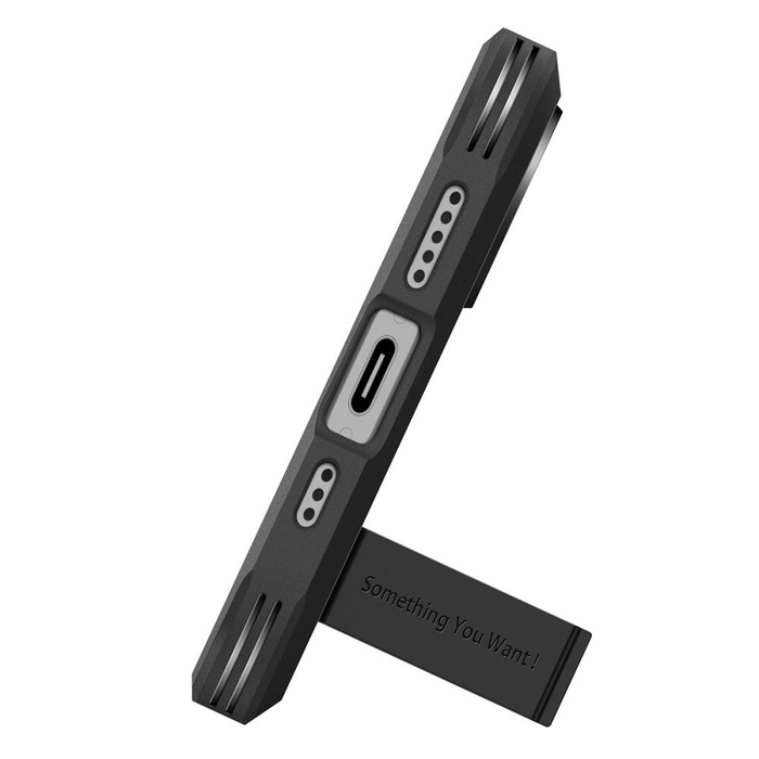ETUI SPIGEN IPHONE 17 TOUGH ARMOR ”T” MAG MAGSAFE BLACK