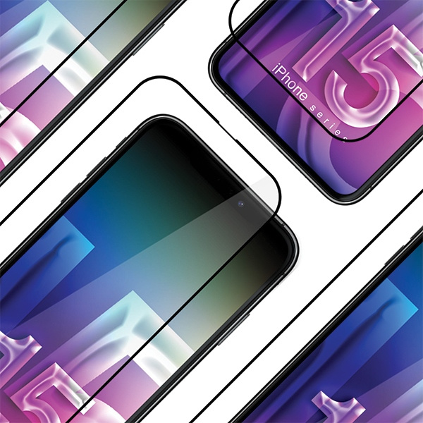 3MK Comfort Set 4in1 iPhone 15 Pro 6.1" Zestaw akcesoriów ochronnych 4w1