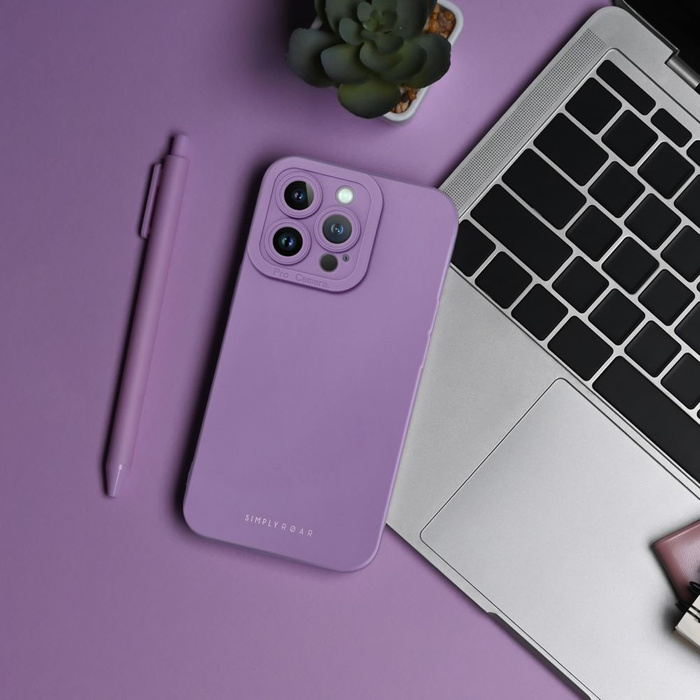 Futerał Roar Luna Case - do iPhone 12 Pro Fioletowy