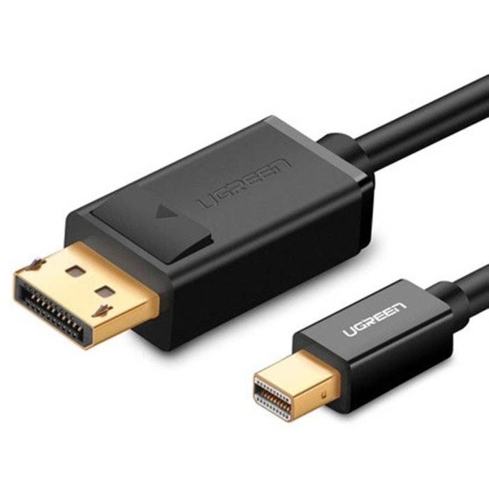 Kabel UGREEN Mini DisplayPort DisplayPort 4K 1,5m Czarny