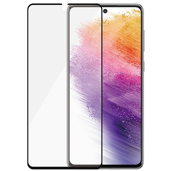 PanzerGlass E2E Regular Samsung A73 Case Friendly czarny/black