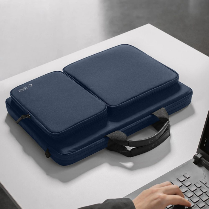 TECH-PROTECT DEFENDER BAG LAPTOP 17 NAVY BLUE