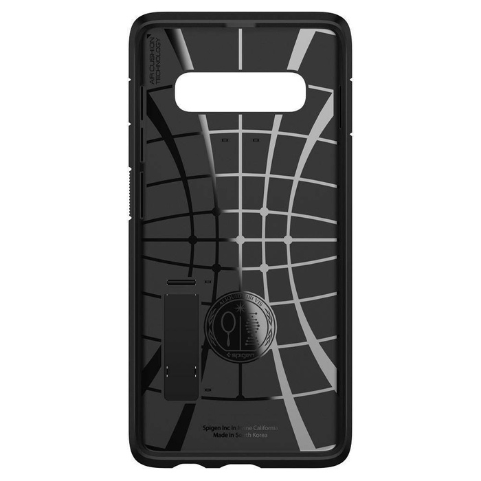 Etui Spigen Galaxy S10 Tough Armor Czarne Case Samsung