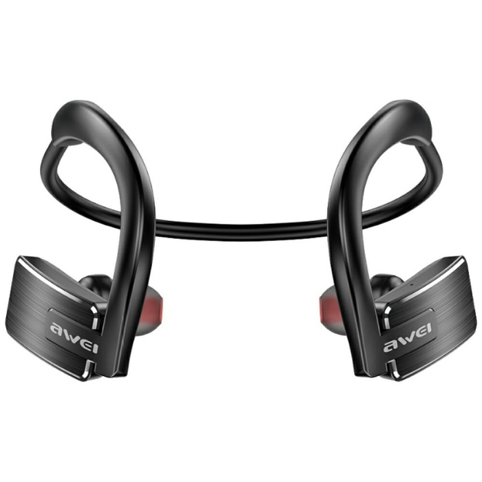 Słuchawki bezprzewodowe AWEI E1BL        Bluetooth 4.1 sportowe czarny