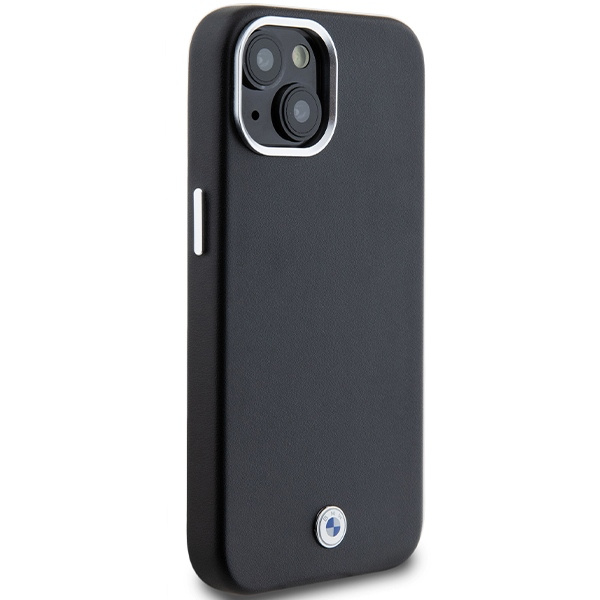 Etui Bmw Bmhmp15m23pufwk Iphone 15 Plus / 14 Plus 6.7"czarny/black Signature Wrapped Metal Magsafe Case